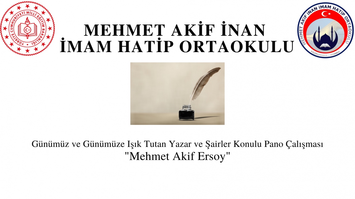 Yazar ve Şairler: Mehmet Akif Ersoy panosu